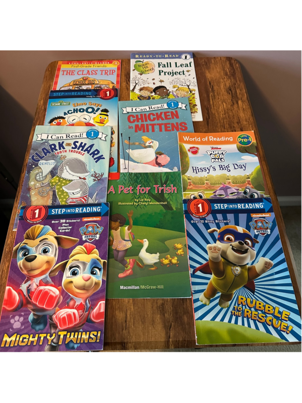Early Reader Book Lot Scholastic I Can Read Step Into Reading Level 1 9 Books